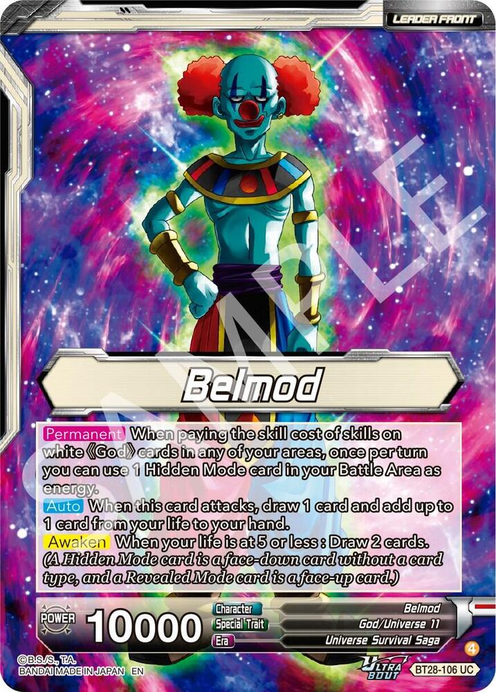 Belmod // Belmod, God of Destruction (Back)