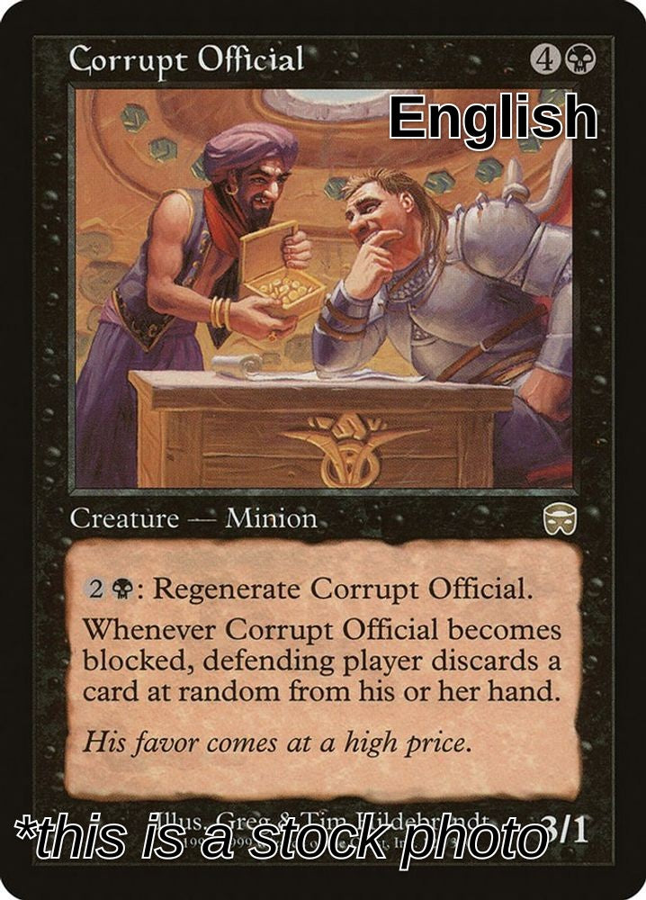 Corrupt Official