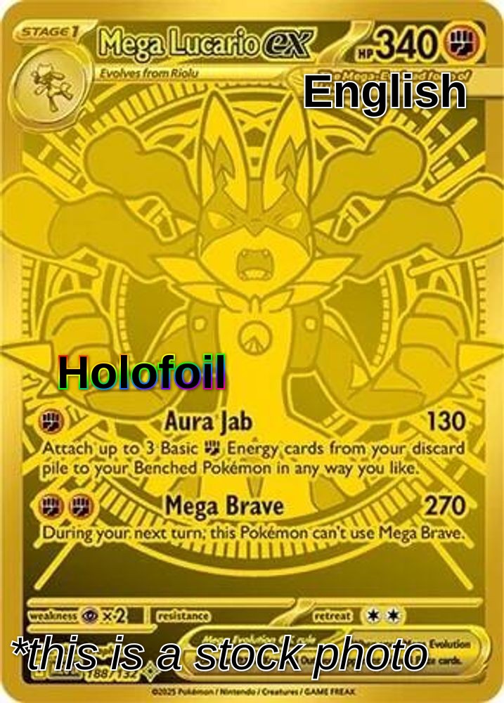 Mega Lucario ex - 188/132
