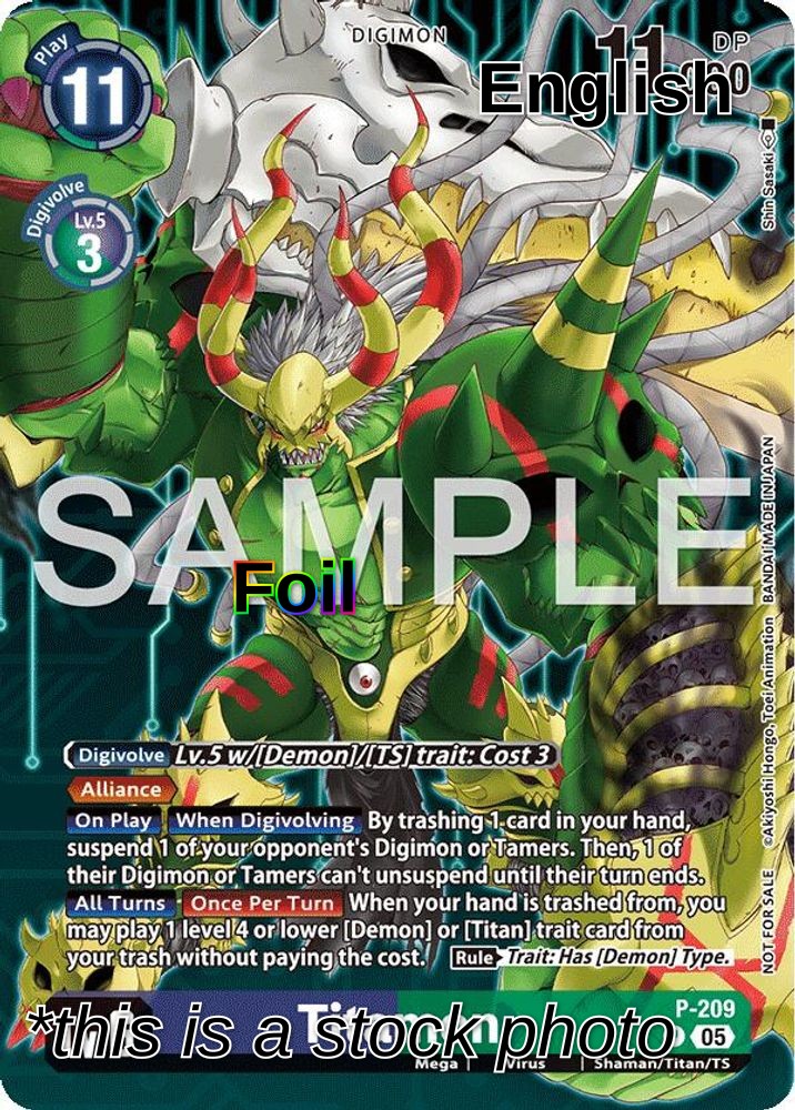 Titamon (Hacker's Slumber Box Promotion Pack)