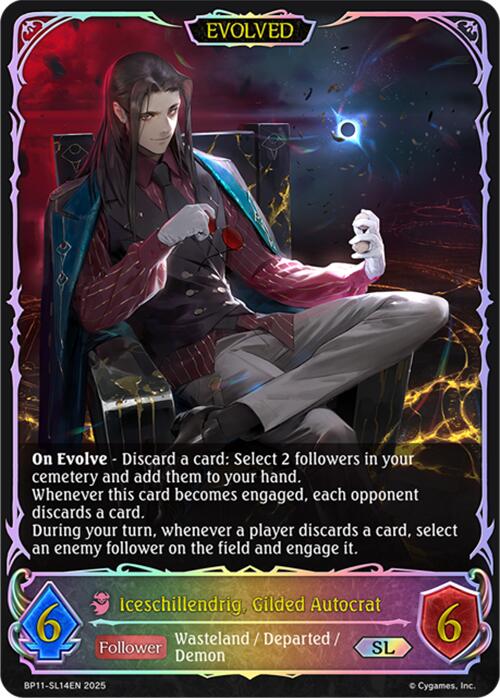 Iceschillendrig, Gilded Autocrat (Evolved) (SL)