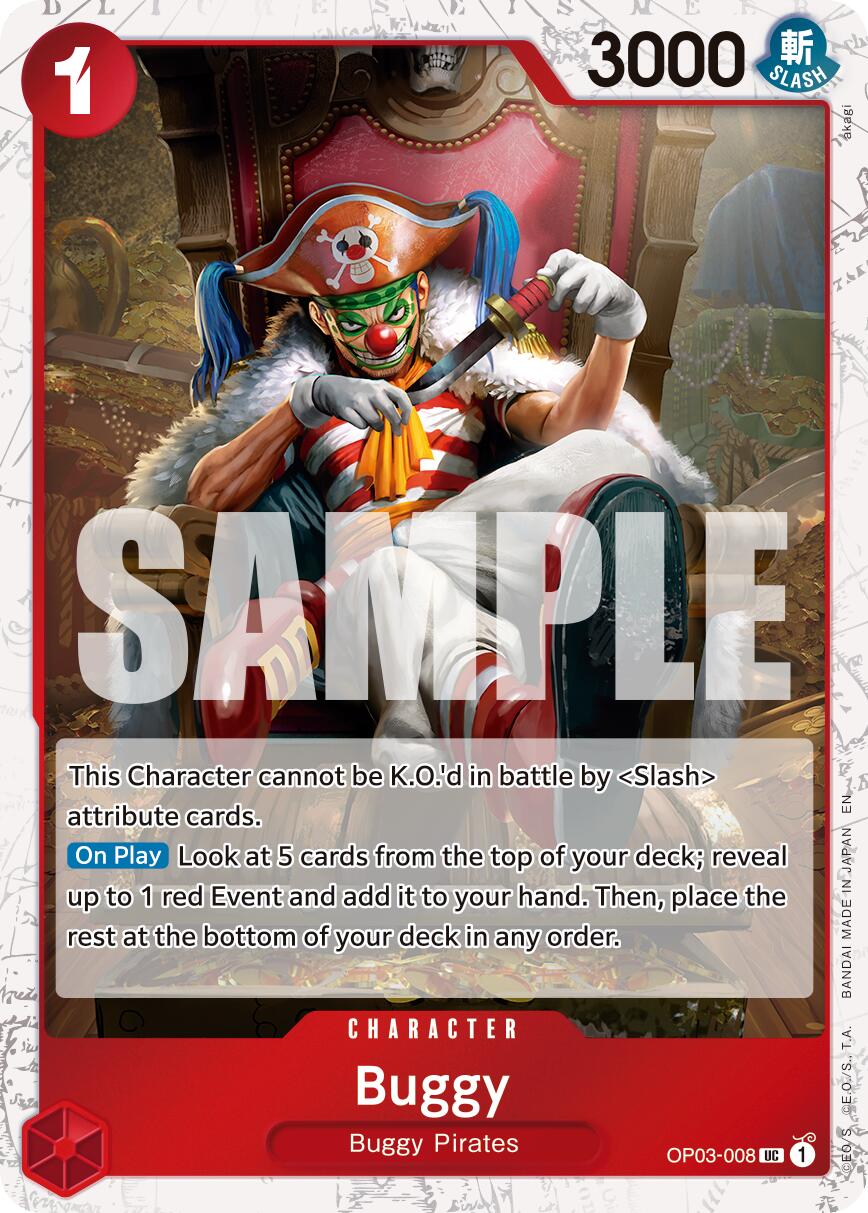 Buggy - OP03-008 (Pirate Foil)