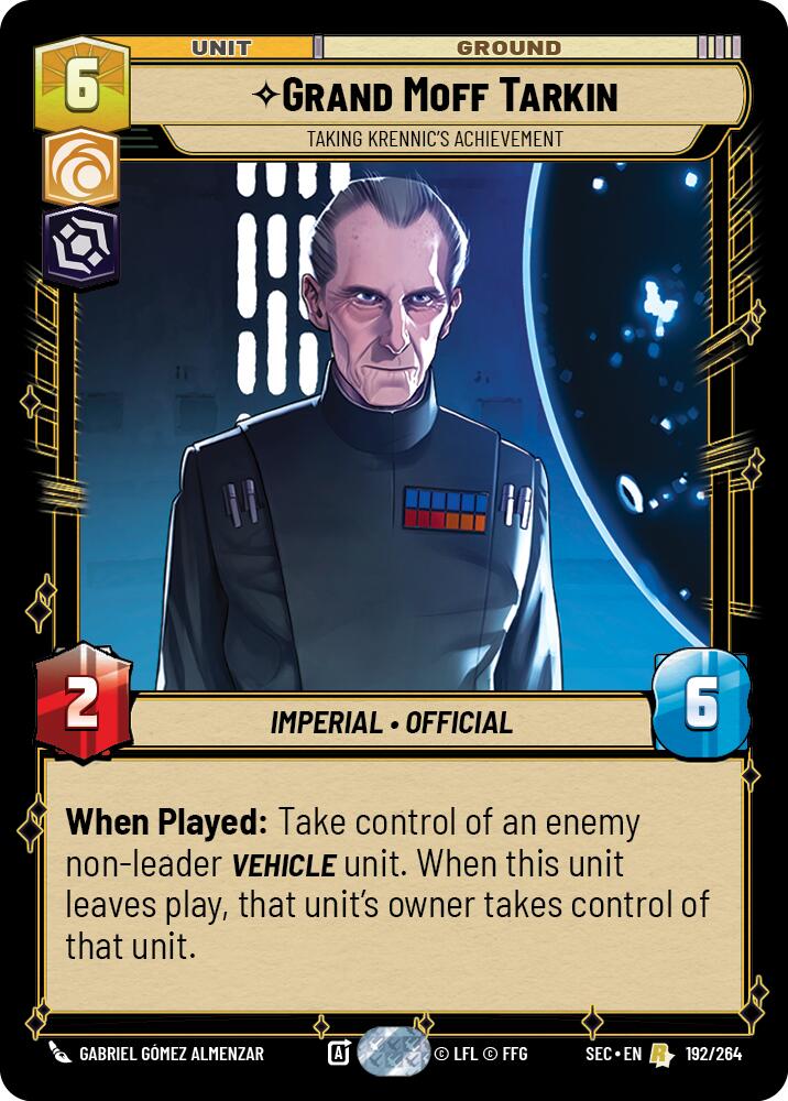 Grand Moff Tarkin - Taking Krennic's Achievement