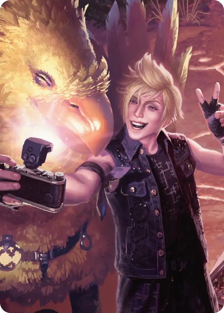 Flash Photography Scene Art Card