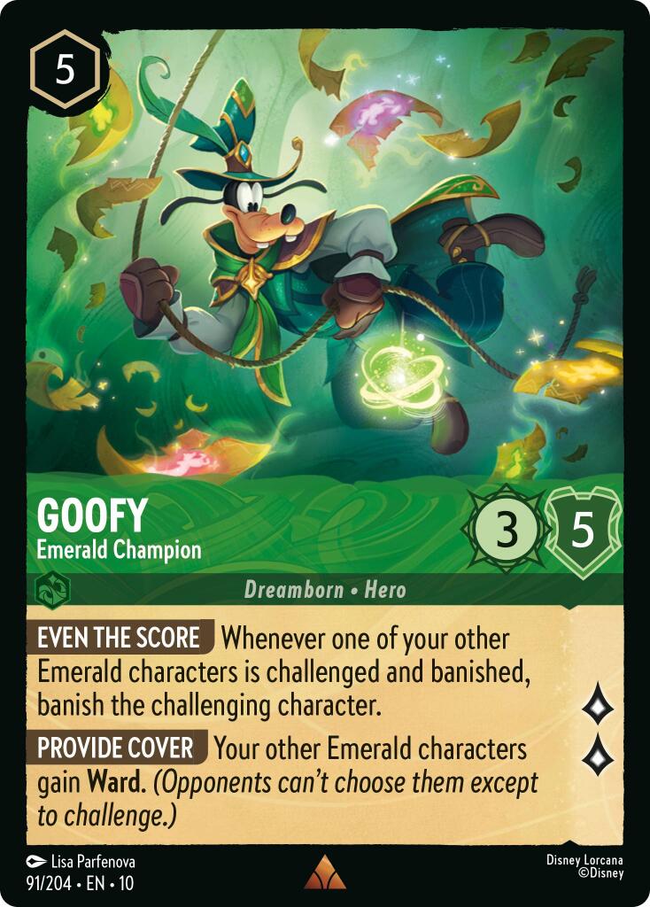 Goofy - Emerald Champion