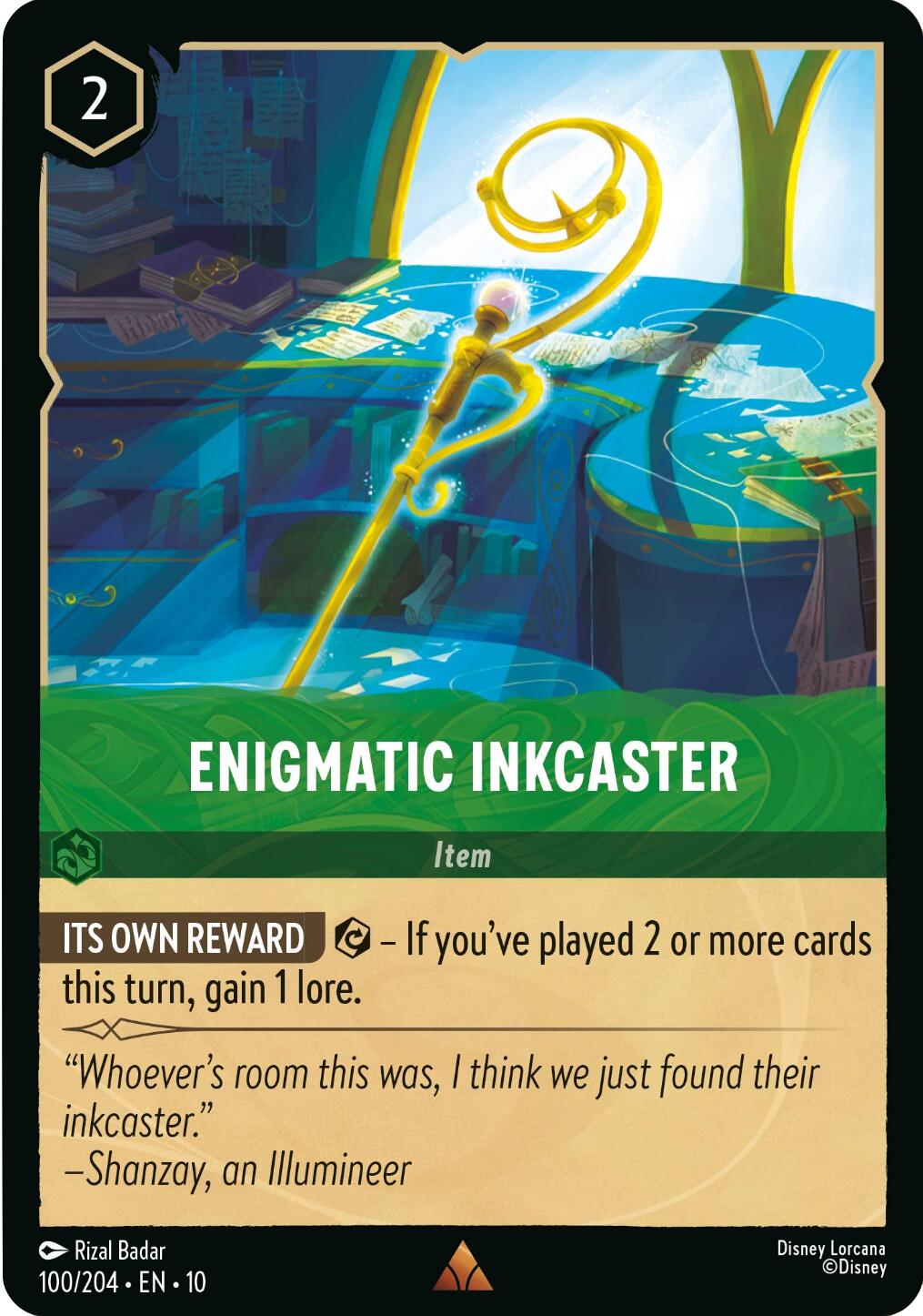 Enigmatic Inkcaster