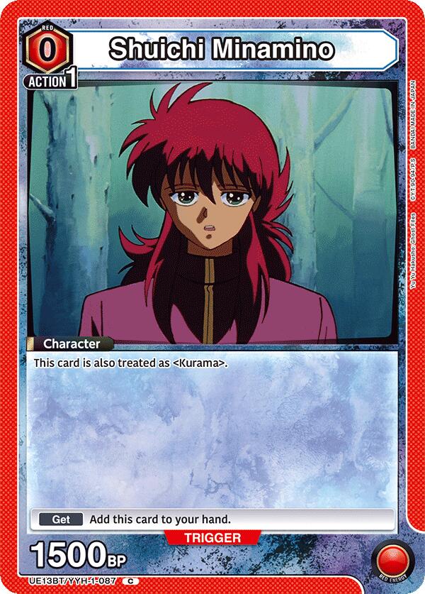 Shuichi Minamino (Box Topper Foil)