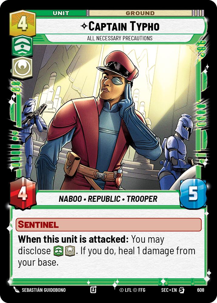 Captain Typho - All Necessary Precautions (Foil)