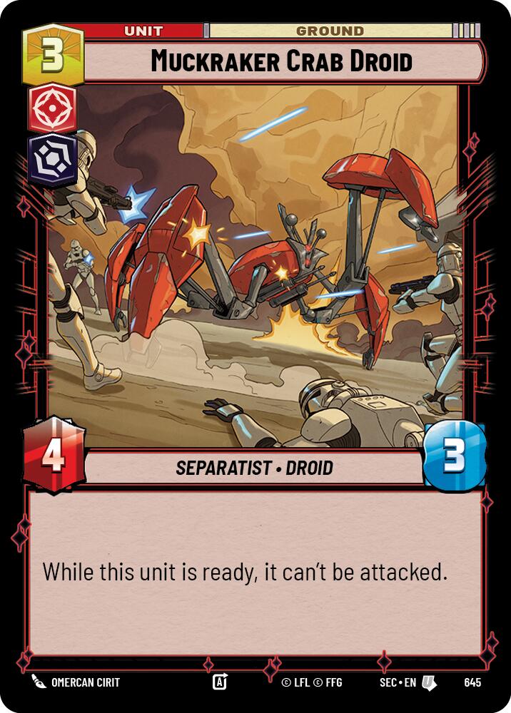Muckraker Crab Droid (Foil)