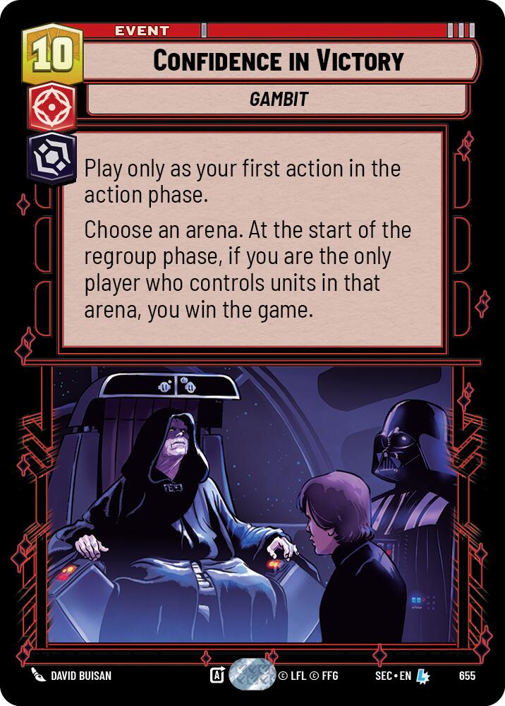 Confidence in Victory (Foil)