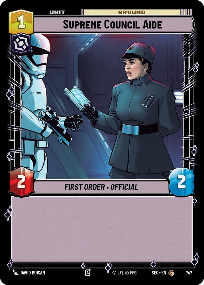 Supreme Council Aide (Foil)