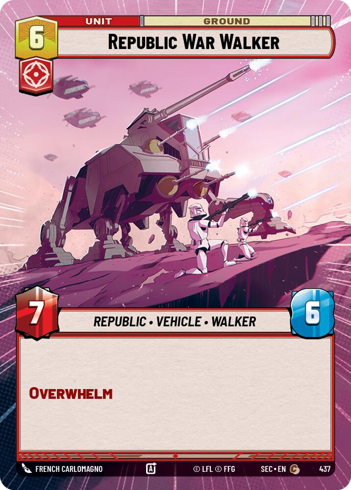 Republic War Walker (Hyperspace)