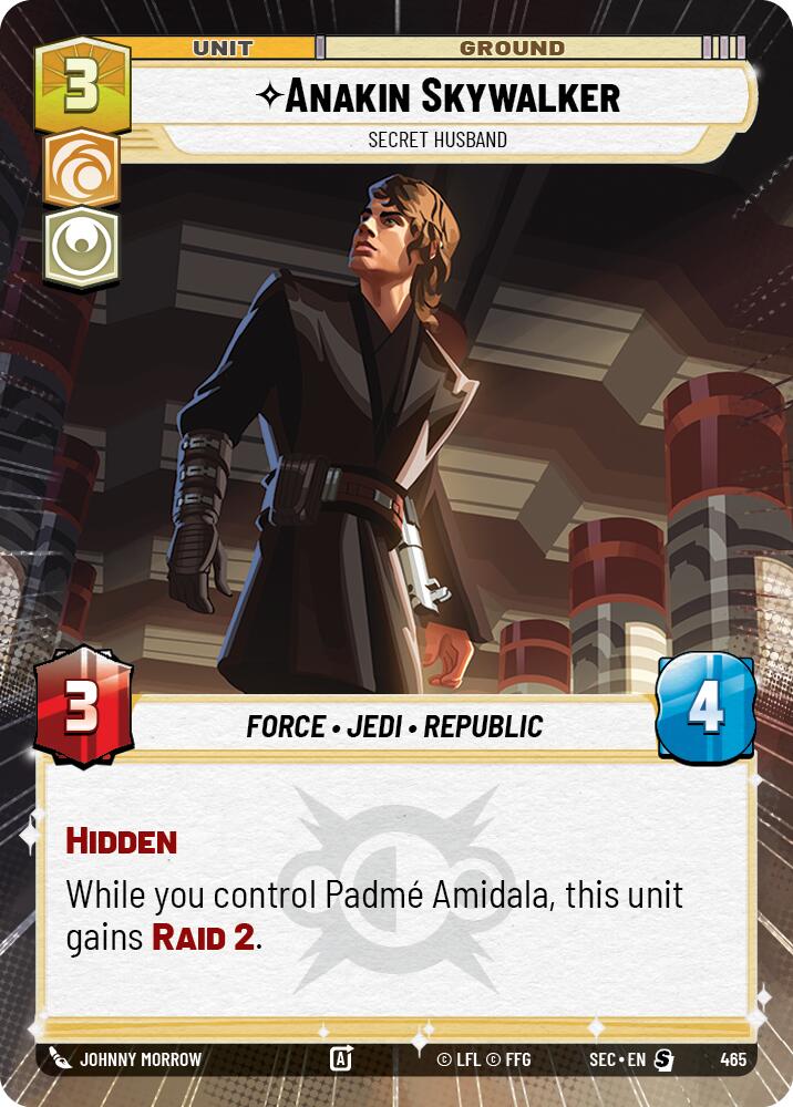 Anakin Skywalker - Secret Husband (Hyperspace)