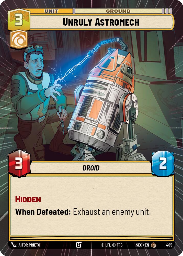 Unruly Astromech (Hyperspace)