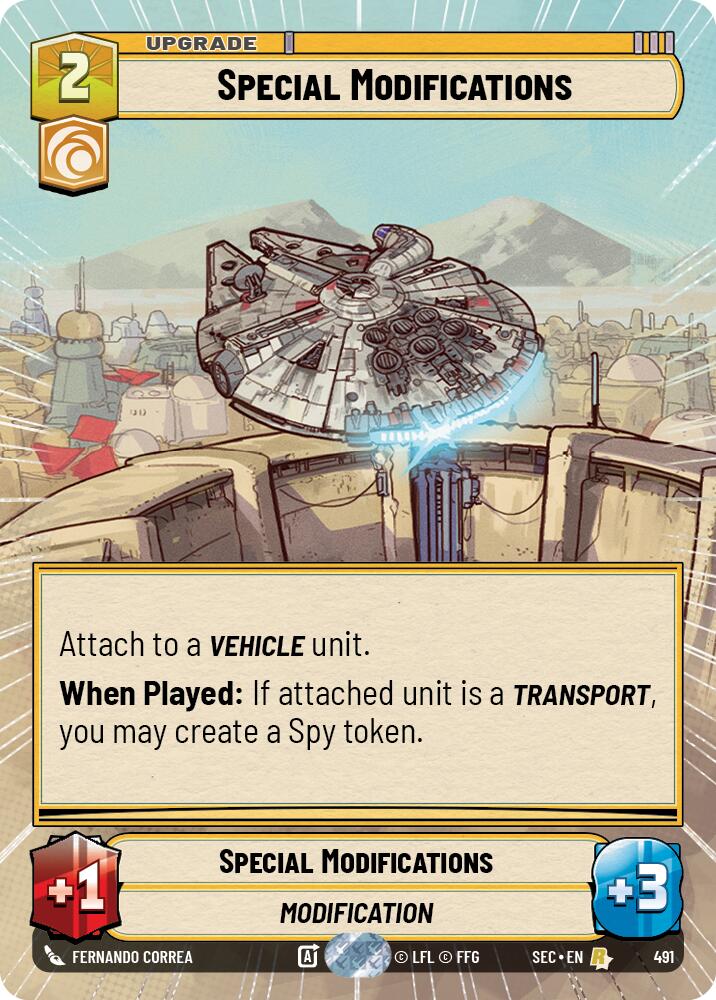 Special Modifications (Hyperspace)