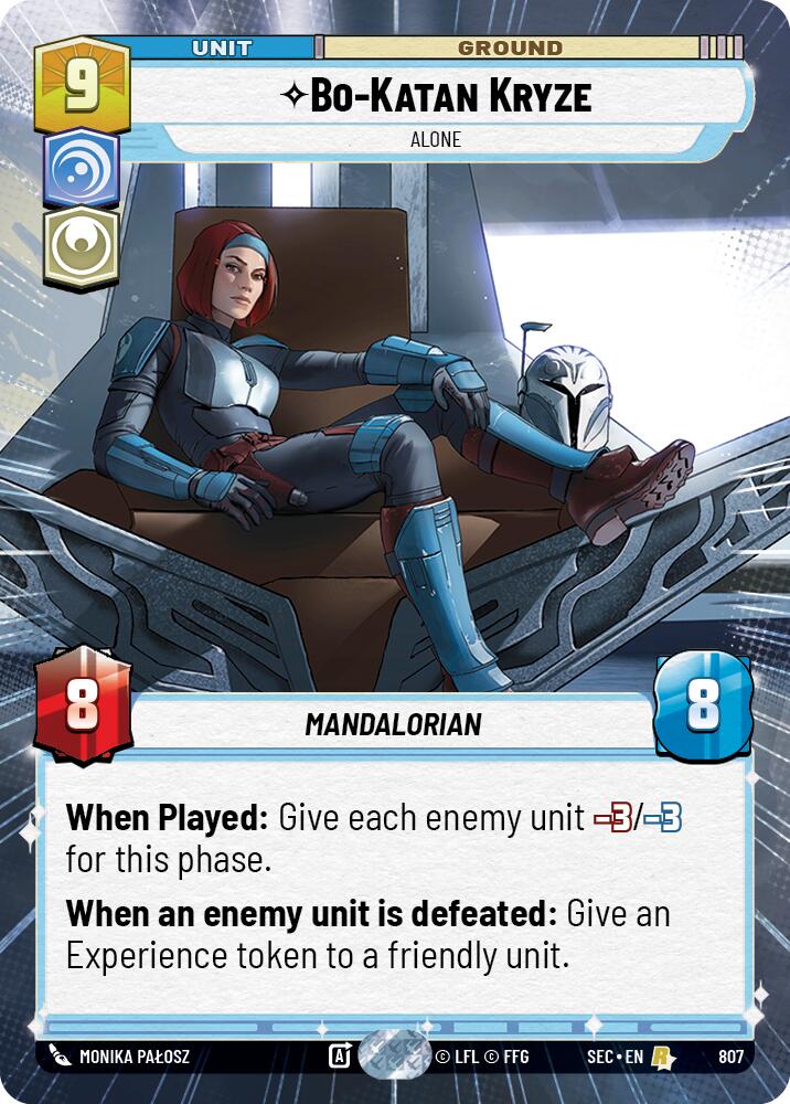 Bo-Katan Kryze - Alone (Hyperspace Foil)
