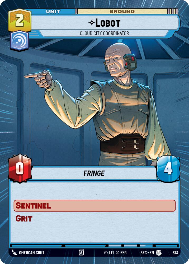 Lobot - Cloud City Coordinator (Hyperspace Foil)