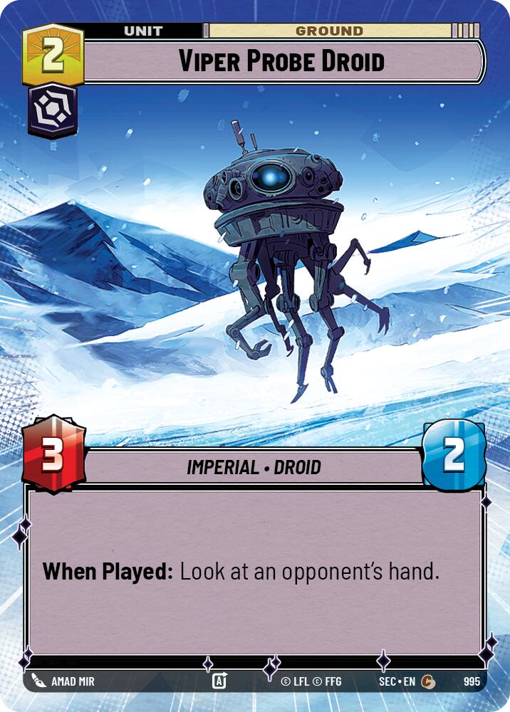 Viper Probe Droid (Hyperspace Foil)