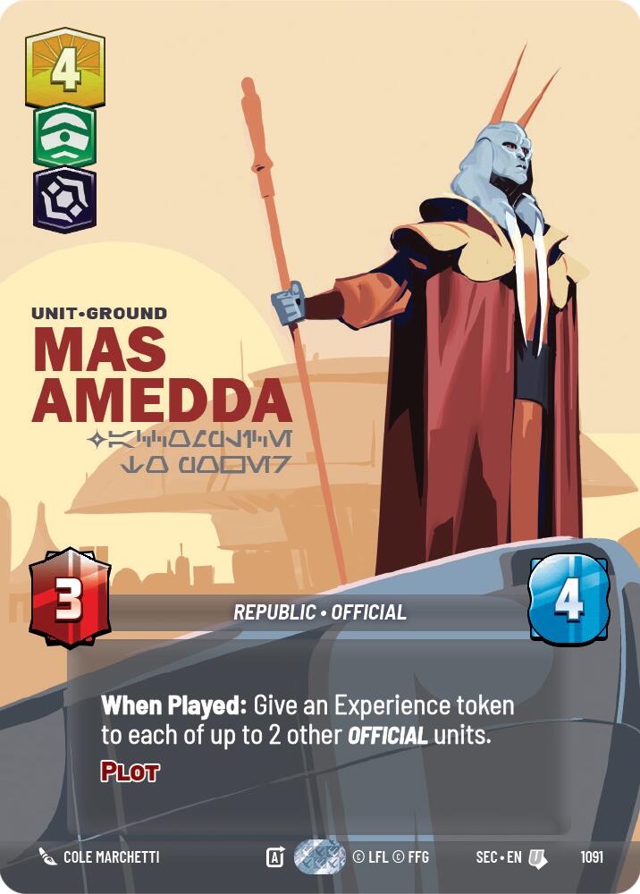 Mas Amedda - Accomplice to Power (Prestige Foil)