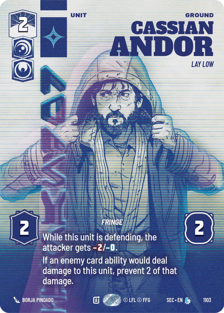 Cassian Andor - Lay Low (Prestige Foil)