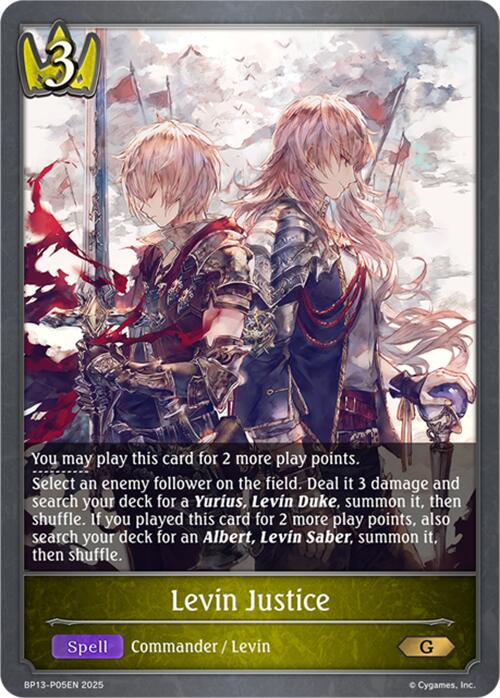Levin Justice - P05 (Foil)