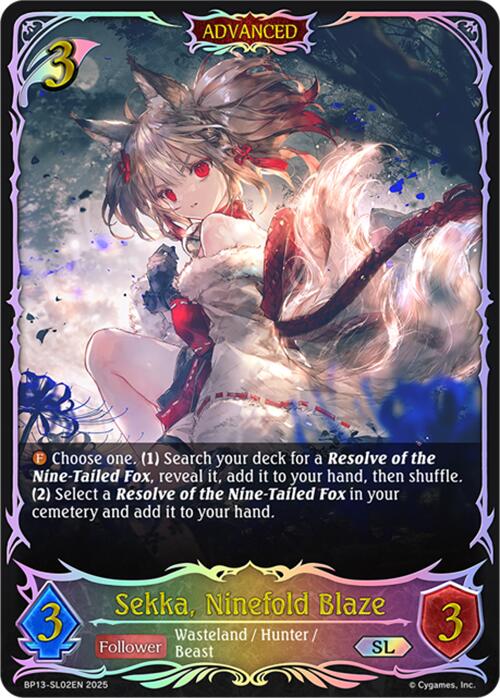 Sekka, Ninefold Blaze (SL)