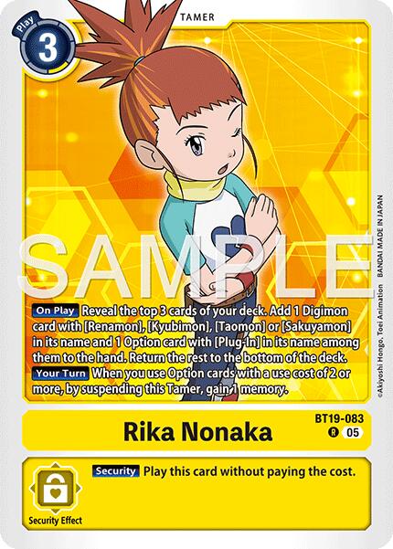 Rika Nonaka (BT19-083) (Alternate Art)