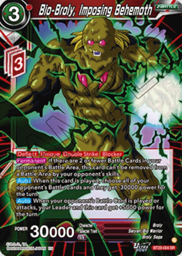 Bio-Broly, Imposing Behemoth