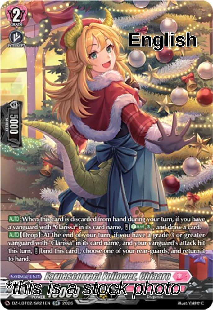 Earnescorrect Follower, Chiaaro (SR)