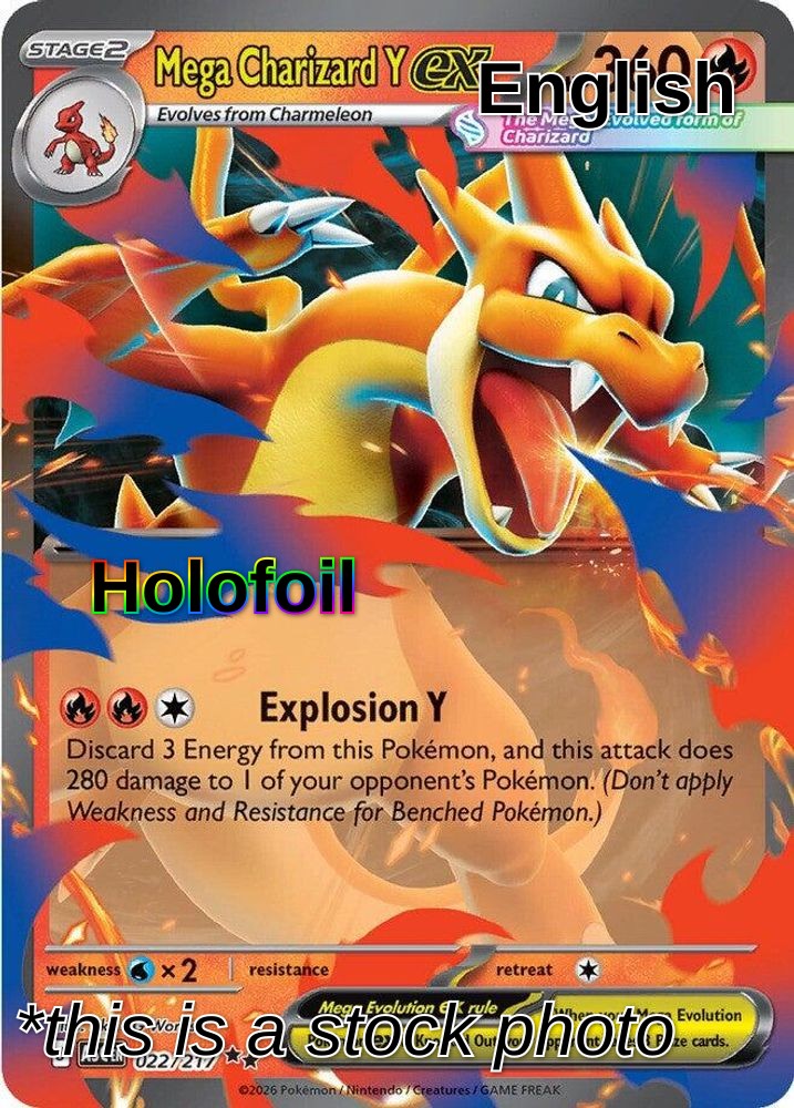 Mega Charizard Y ex - 022/217