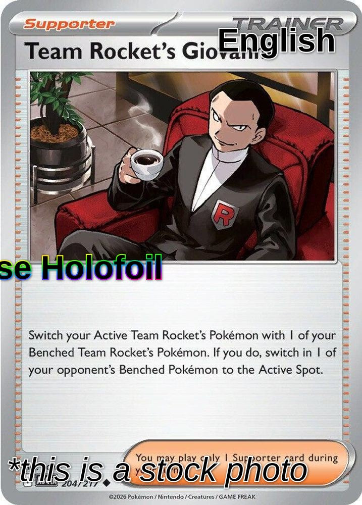 Team Rocket's Giovanni