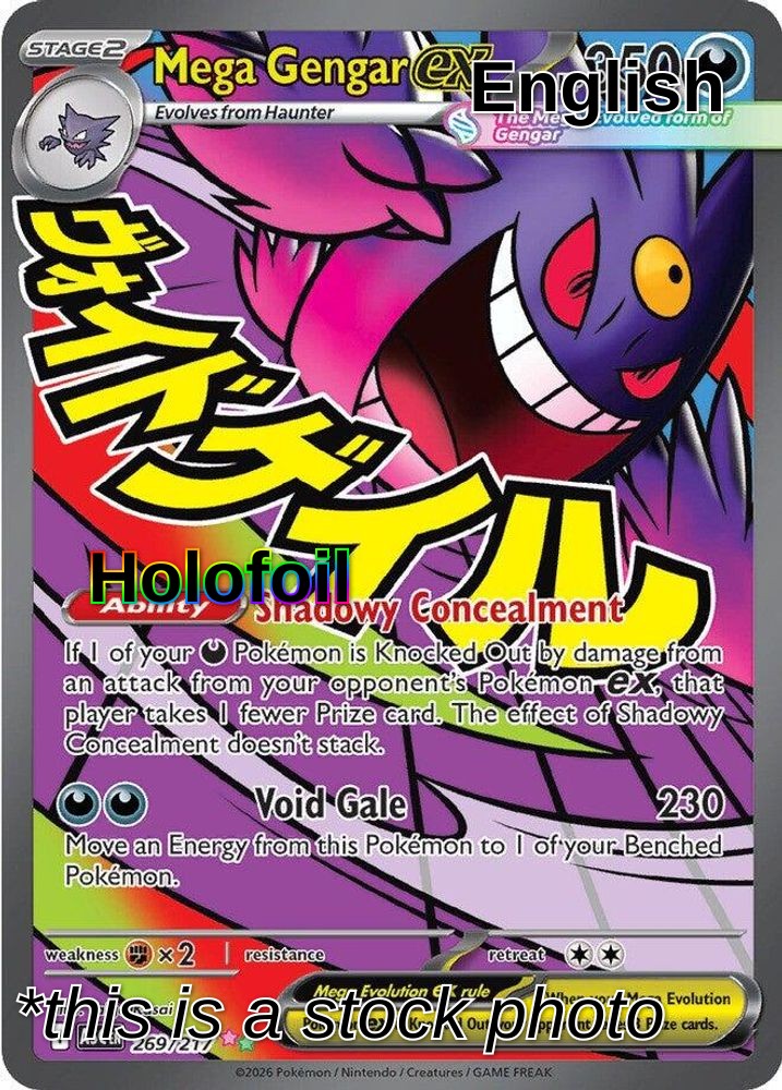 Mega Gengar ex - 269/217