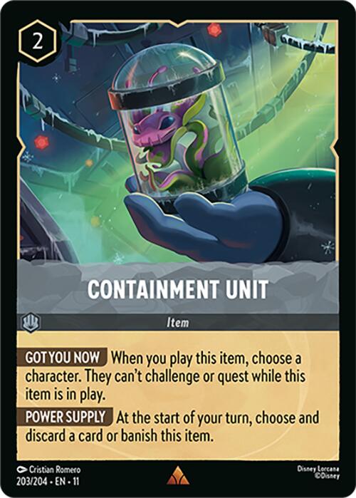 Containment Unit