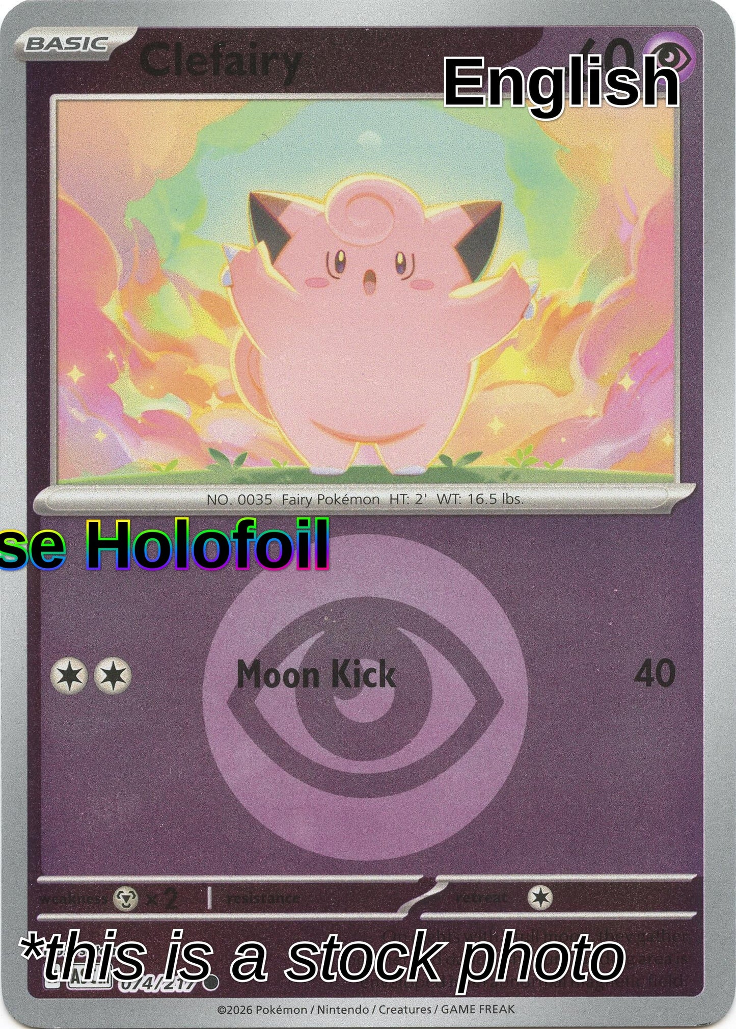 Clefairy (Energy Symbol Pattern)