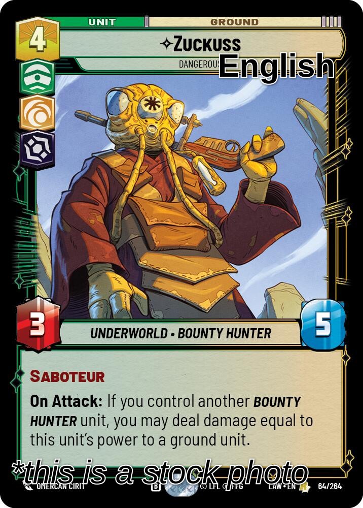 Zuckuss - Dangerous