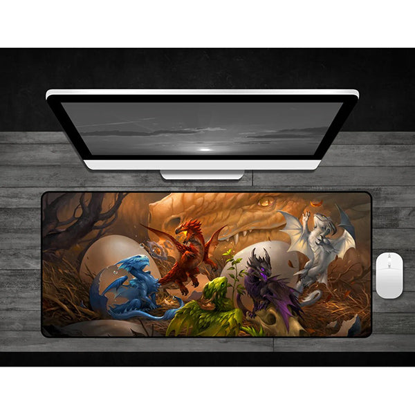 Playmat: Deskmat- Baby Dragons
