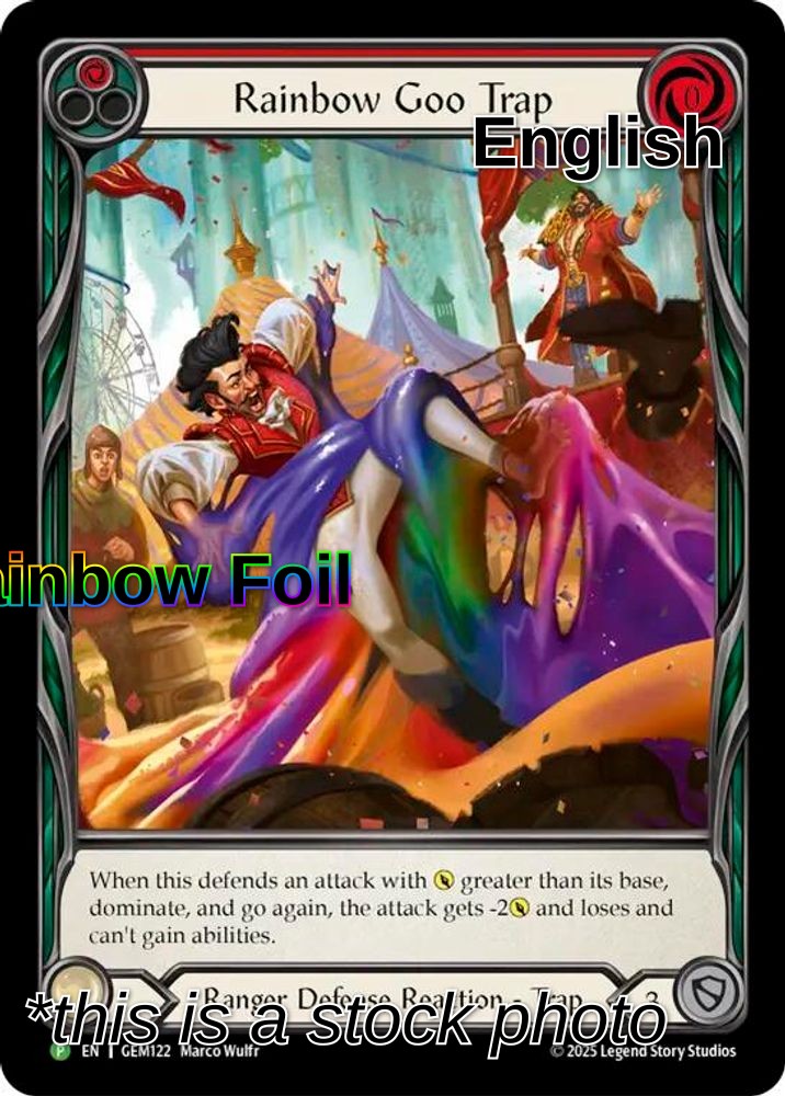 Rainbow Goo Trap (Red)