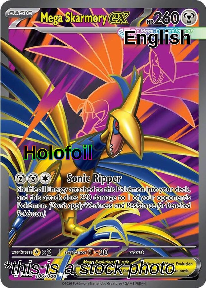 Mega Skarmory ex - 106/088