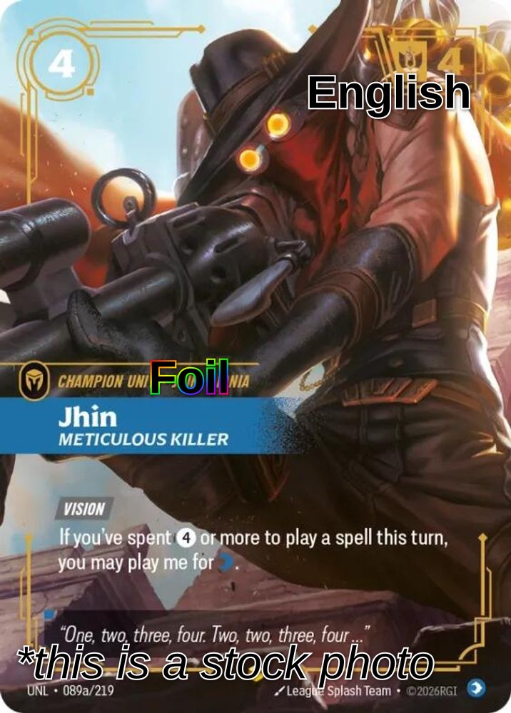 Jhin, Meticulous Killer (Alternate Art)