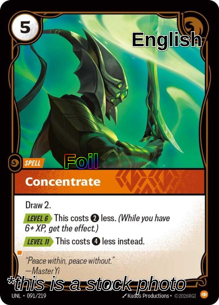 Concentrate