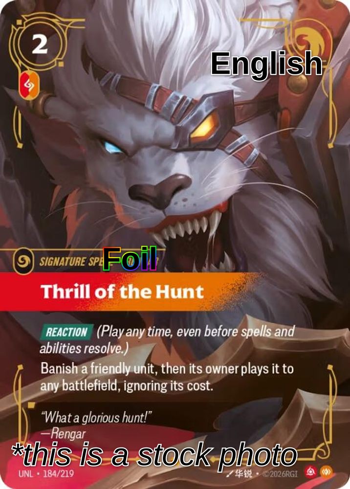 Thrill of the Hunt