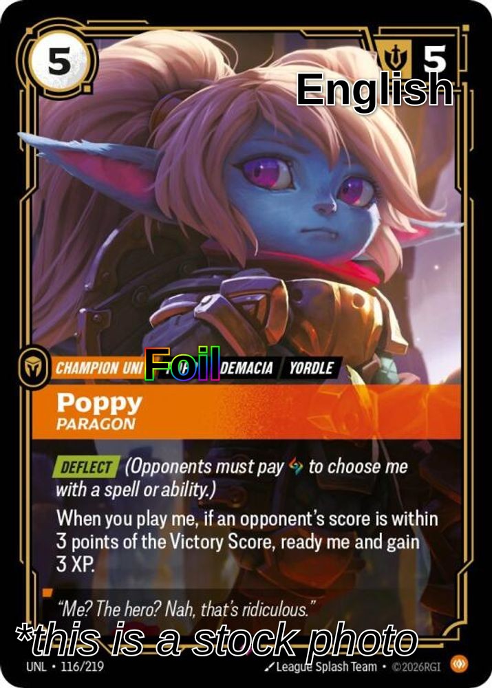 Poppy, Paragon
