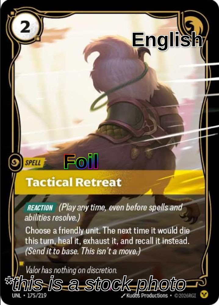 Tactical Retreat