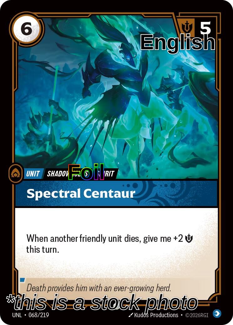 Spectral Centaur