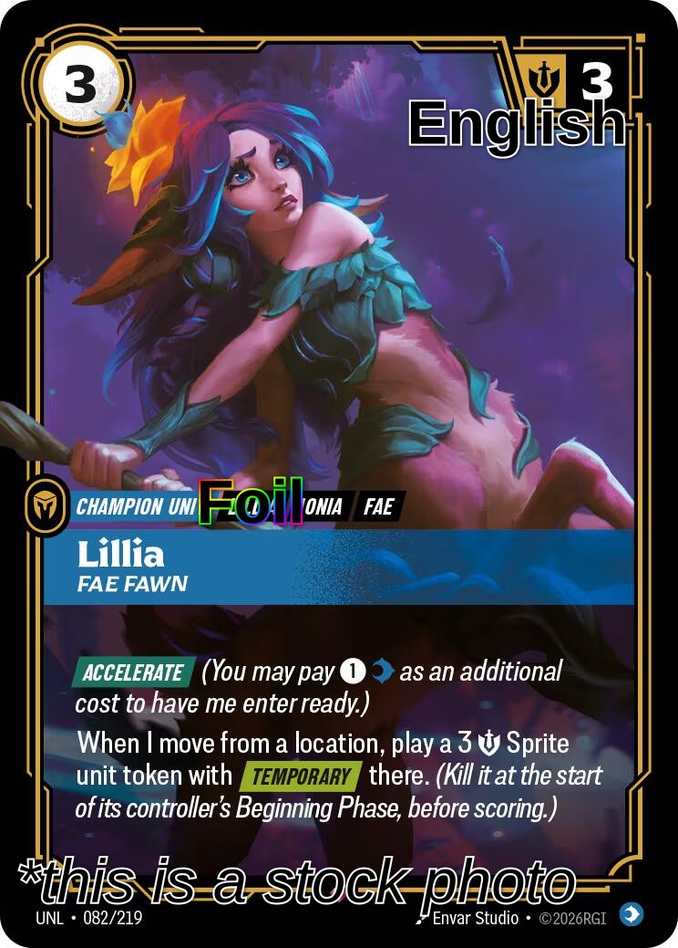 Lillia, Fae Fawn