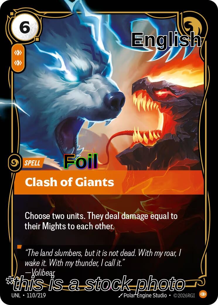 Clash of Giants