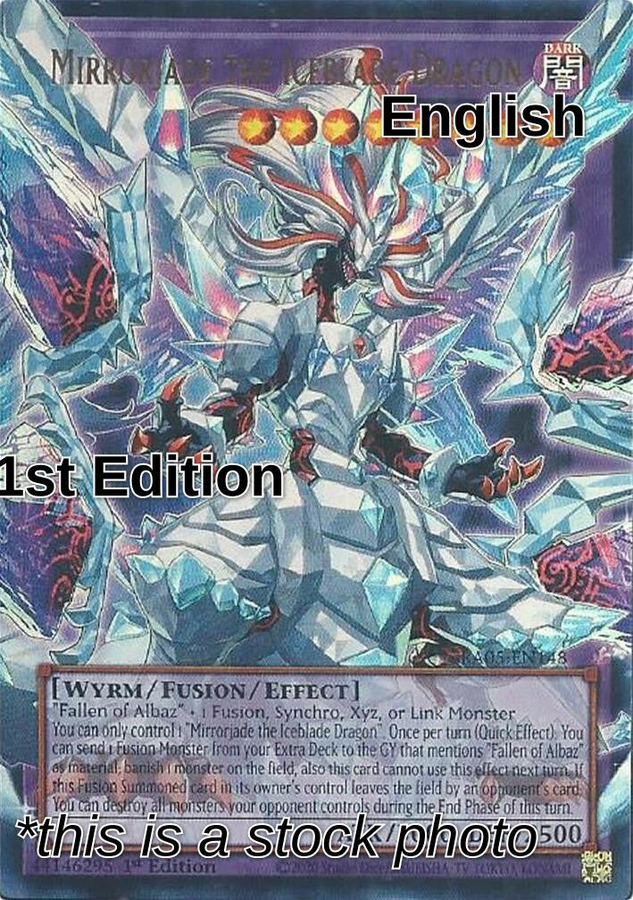 Mirrorjade the Iceblade Dragon (Extended Art)