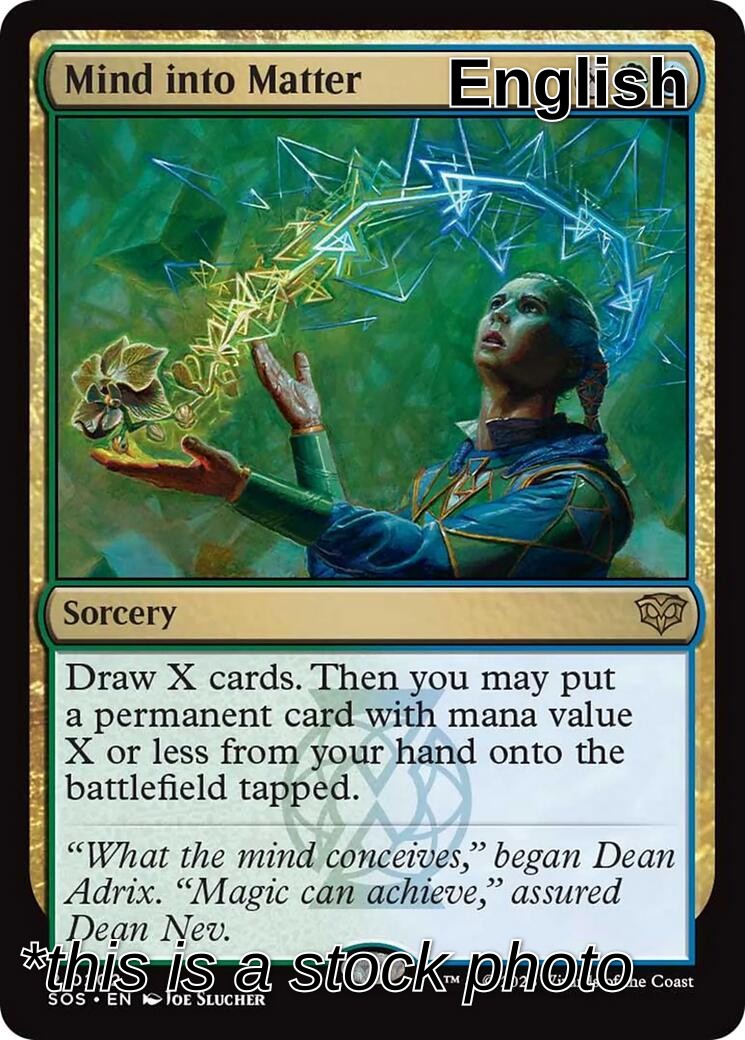 Mind into Matter