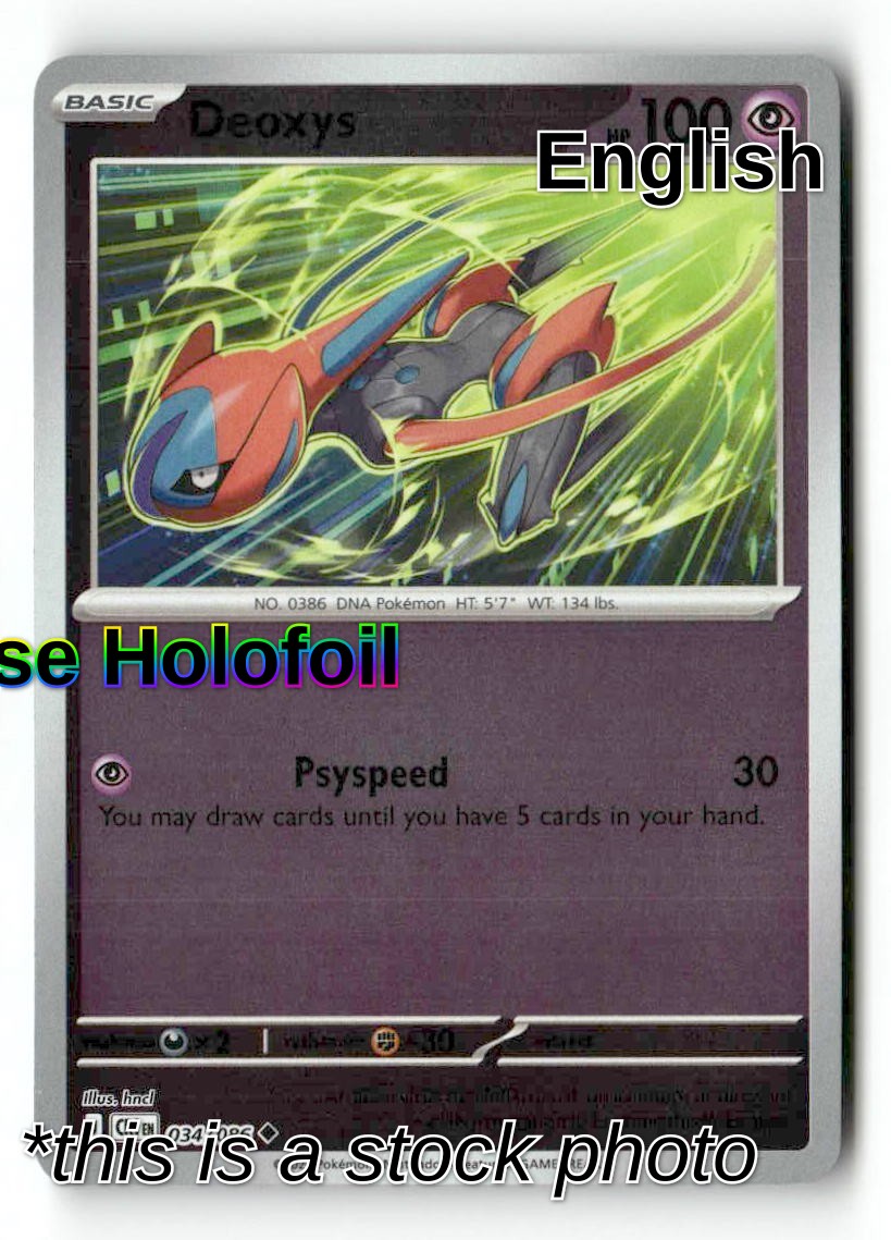 Deoxys - 034/086
