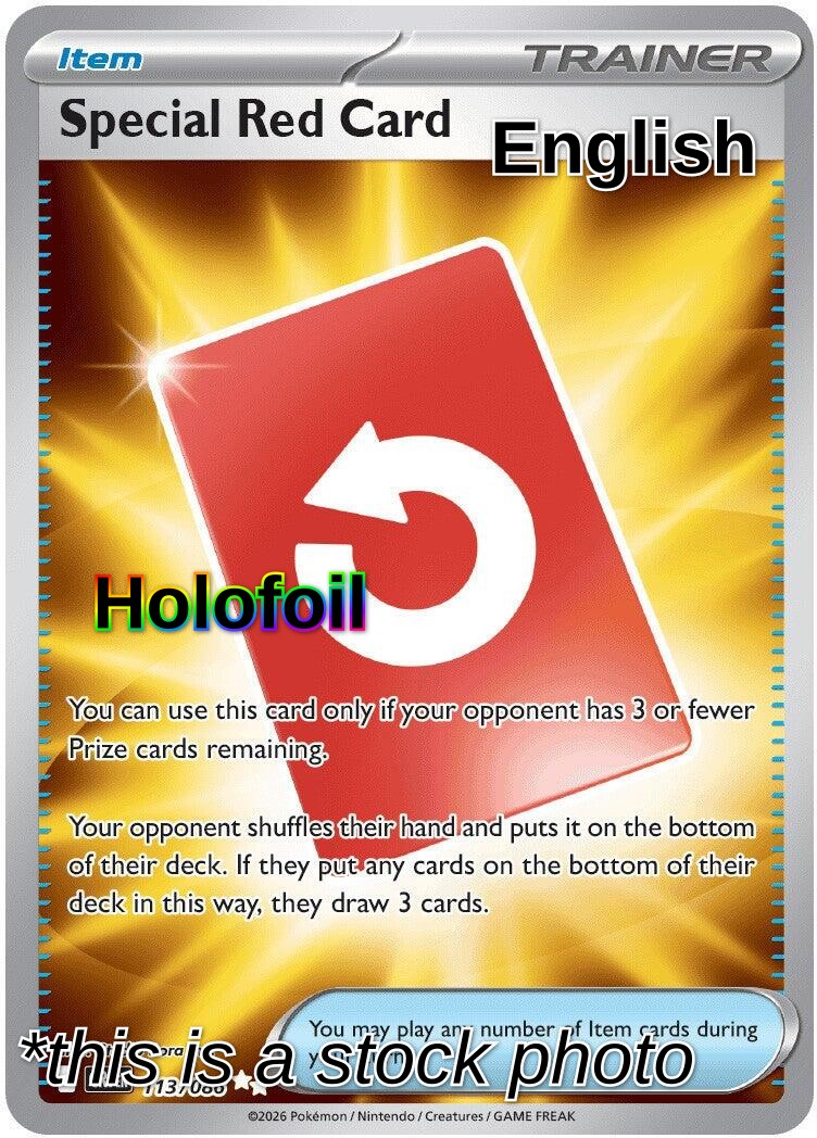 Special Red Card - 113/086
